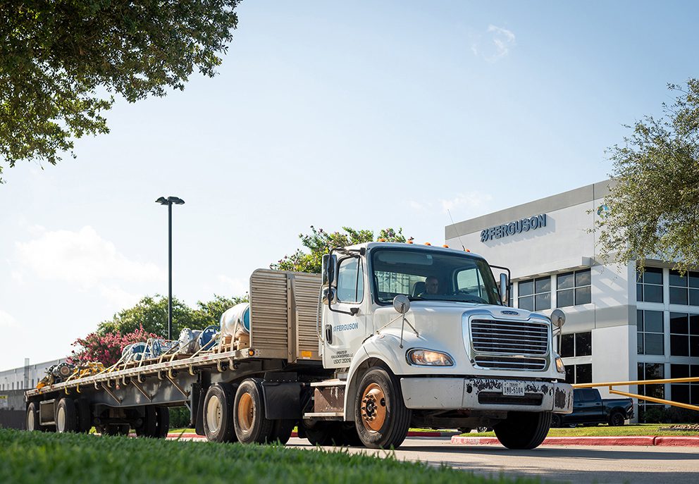 Ferguson transportation truck